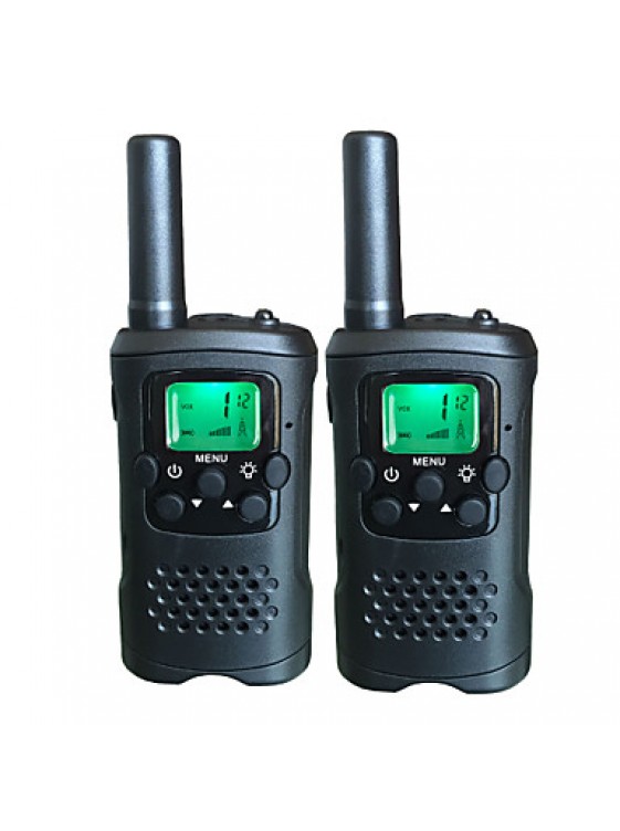 Kids Walkie Talkies 22 Channels and Back-lit LCD Screen (up to 6KM in open areas) Walkie Talkies for Kids (1 Pair) T48