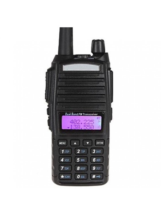 UV-82 Walkie Talkie 128CH 400-470MHz / 136-174MHz 1800mAh 5KM-10KM Two Way Radio