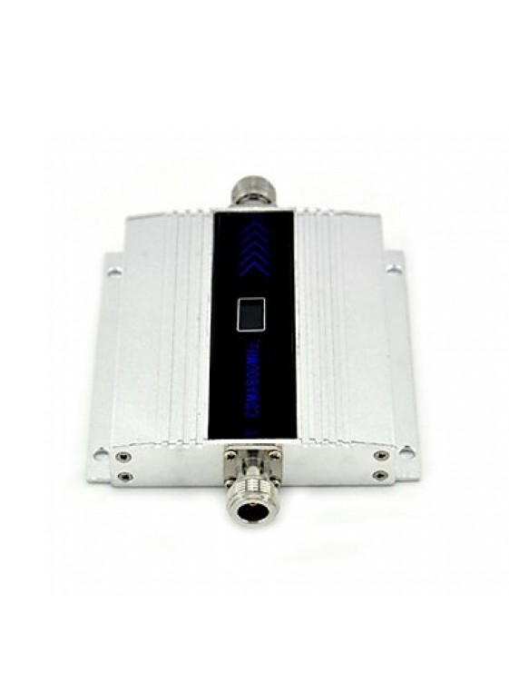 LCD Display Mini CDMA 800MHz Mobile Phone Signal Booster , 850MHz Signal Repeater + Yagi Antenna with 10m Cable