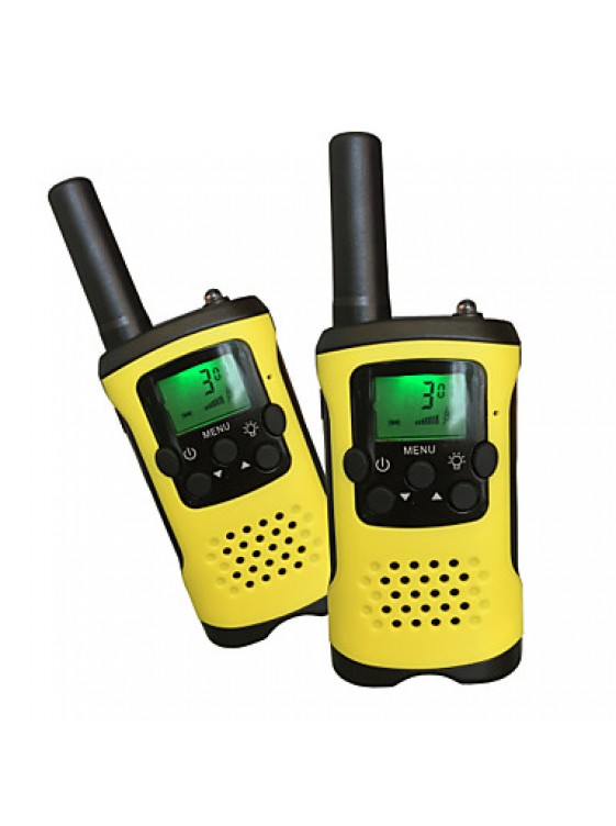 Kids Walkie Talkies 22 Channels and Back-lit LCD Screen (up to 6KM in open areas) Walkie Talkies for Kids (1 Pair) T48