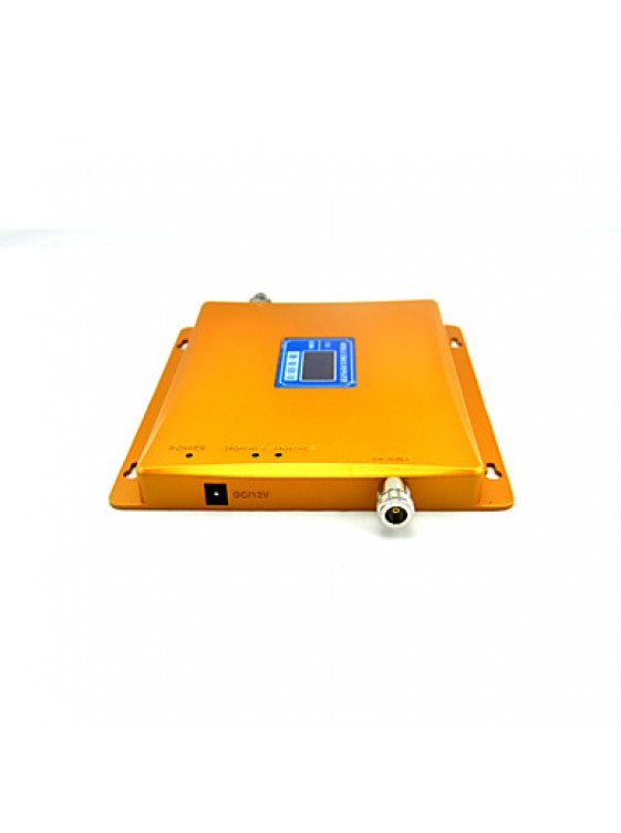 GSM 900mhz 3G W-CDMA 2100mhz Signal Booster Mobile Phone Signal Repeater LCD Display / Dual Band