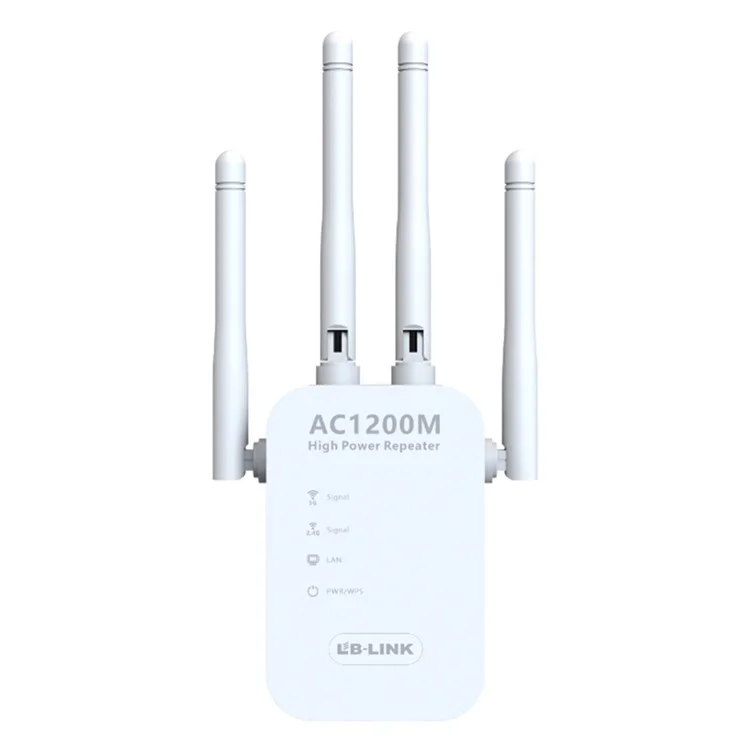 Wireless Repeater Extender 1200M Dual Band WiFi Signal Amplifier Booster